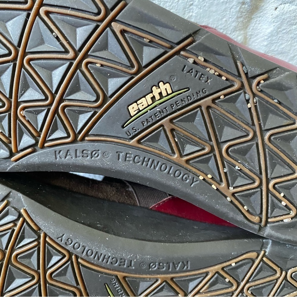 Earth Kalso Allure Comfort Maryjane Flats Shoes Brown Red Women’s Size 9.5 - Picture 7 of 10